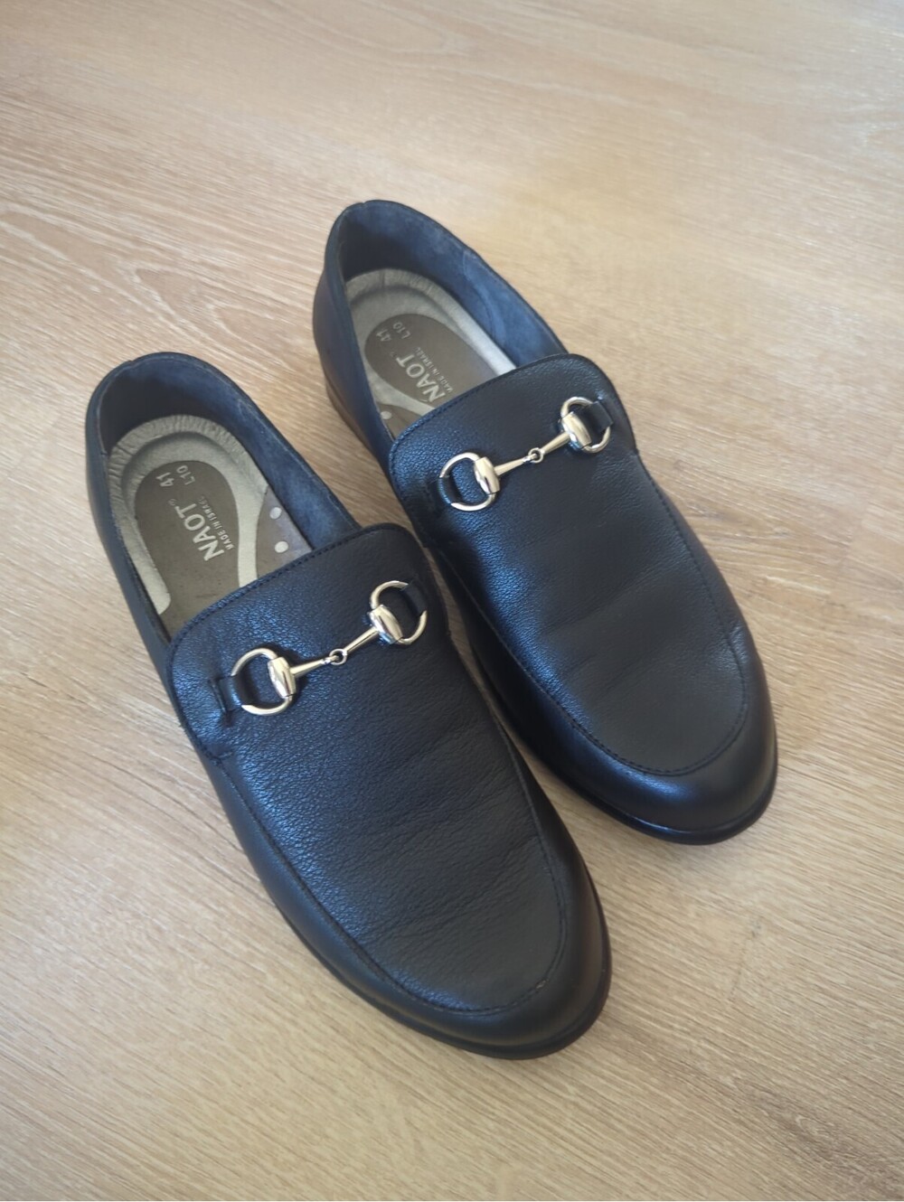 $200 NAOT BENTU Bit Loafer in Black  Leather  Women’s Size EU41 US 10